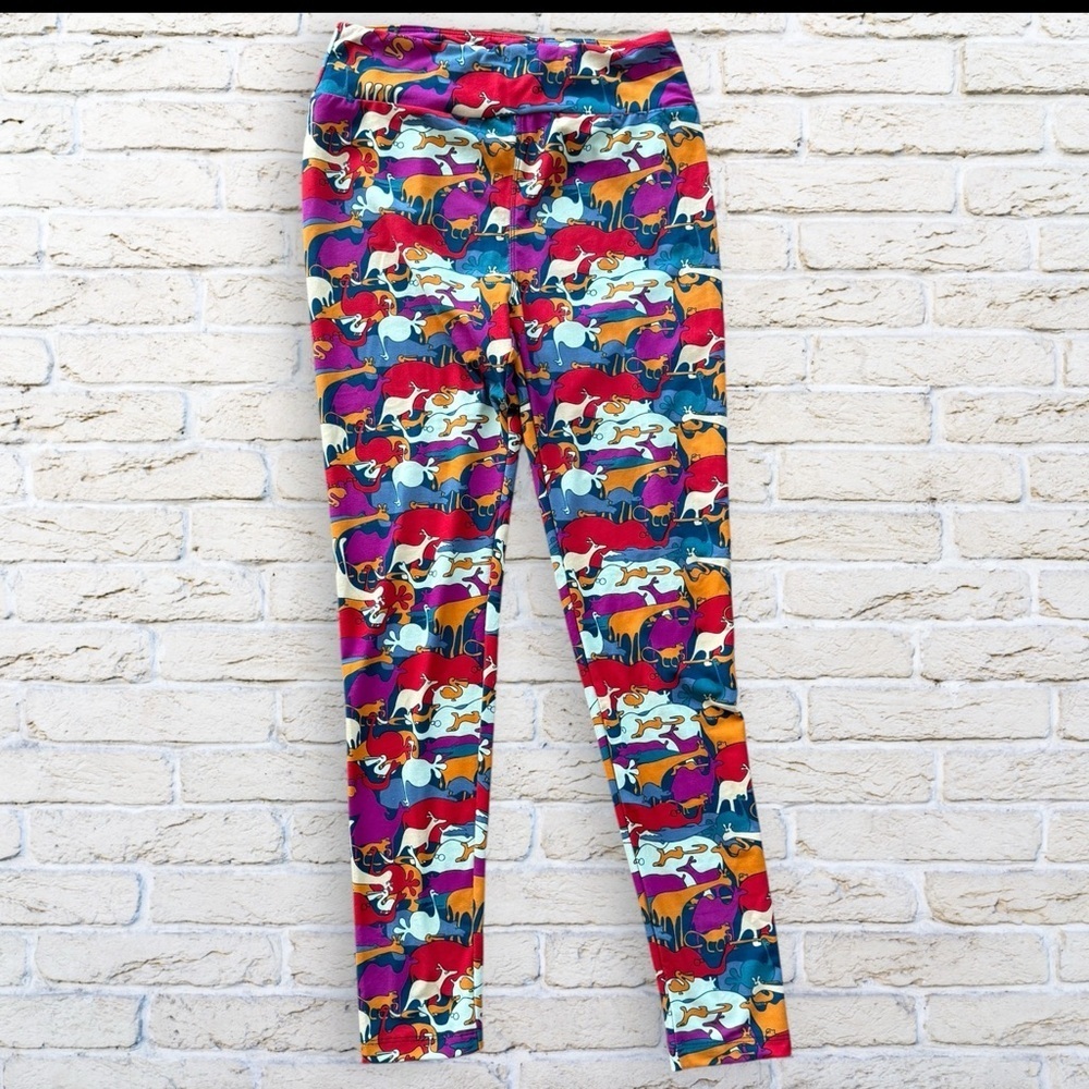 2for$15 3for$20 NEW LuLaRoe One Size Leggings - animals